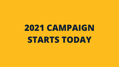 2021 Campaign Starts Today