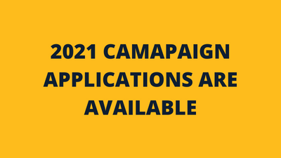 2021 Campaign Applications are Available